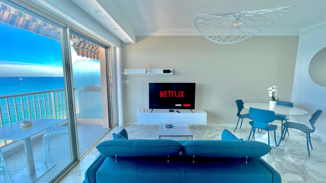 Seaviews By Jenni Menton, La Suite, Superbe Front De Mer, Top Emplacement Avec Terrasse Et Parking! Екстериор снимка